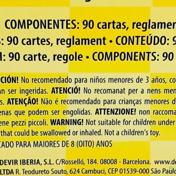 Picnic Tin Box Family and Party Card Game For 8+ New Sealed-Multilingual - Picture 11 of 11